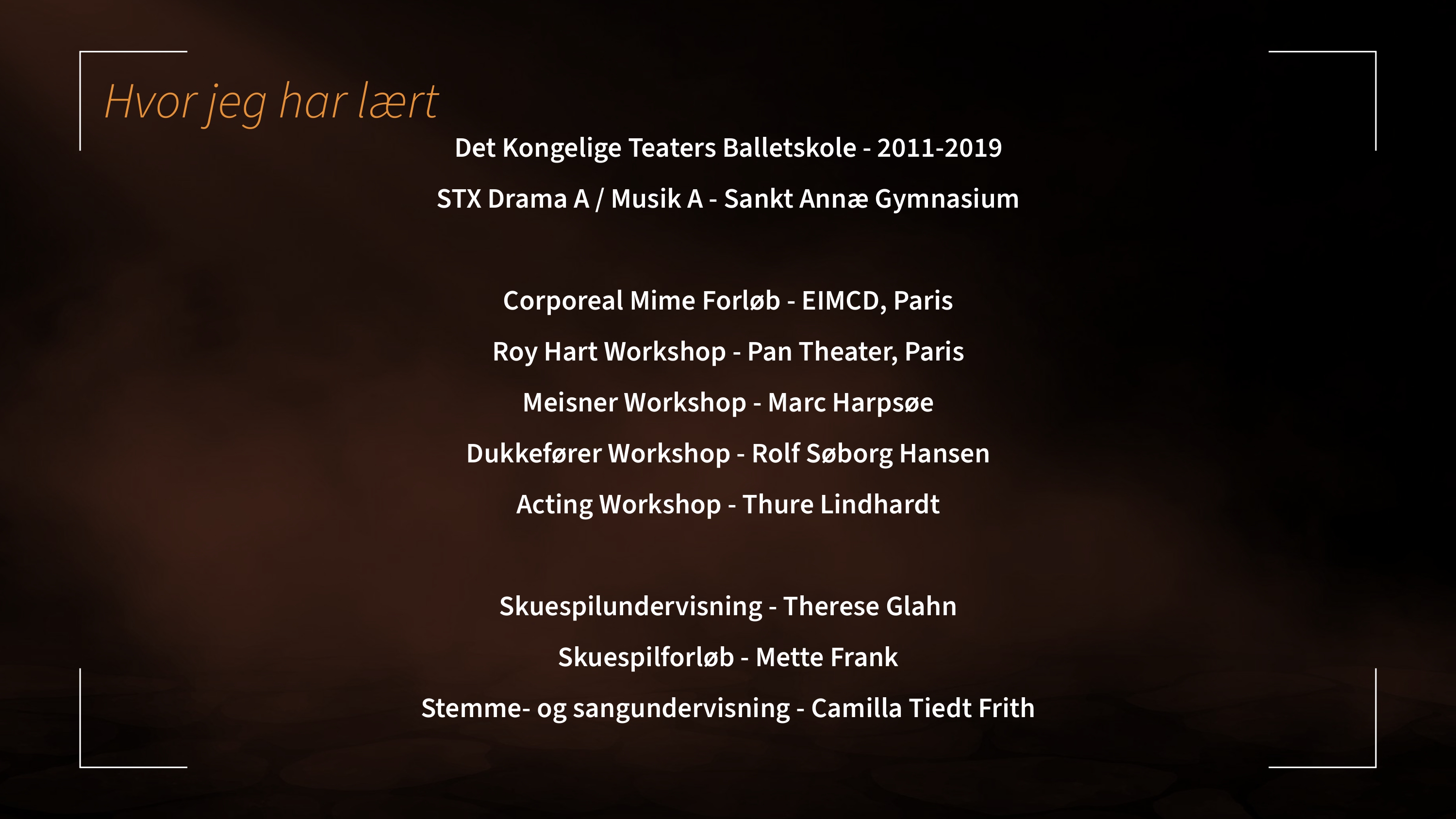 Hvor Leopold af Rosenborg har lært.